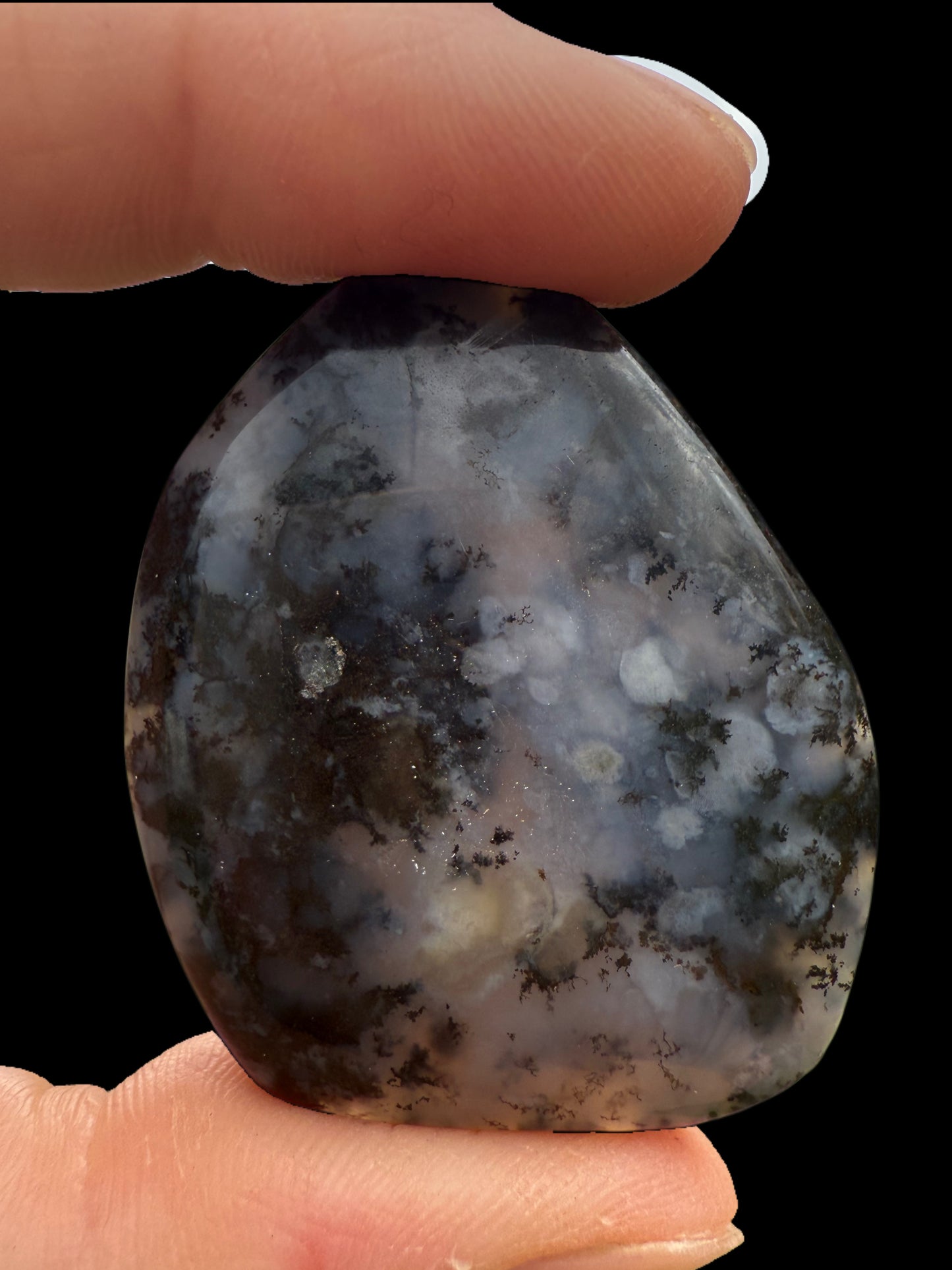 Moss Agate - Smooth